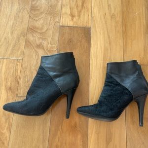 Raye black booties